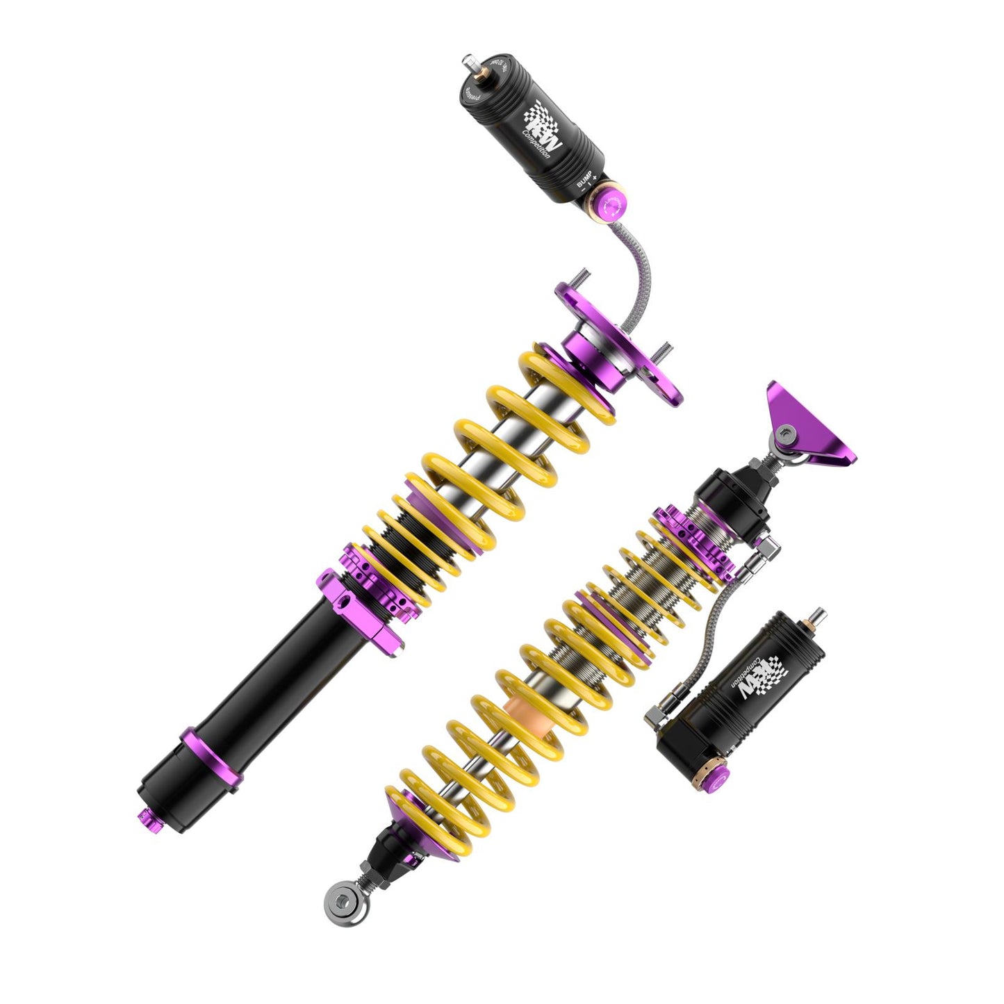 KW McLaren 720S V4 RACING KIT (R-COMPOUND; REAR COILOVER CONV.) - 39720319