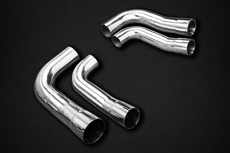 Capristo Audi RSQ8 - Valved Exhaust + MidSilencer Spare - OEM Tips (OE Actuators)