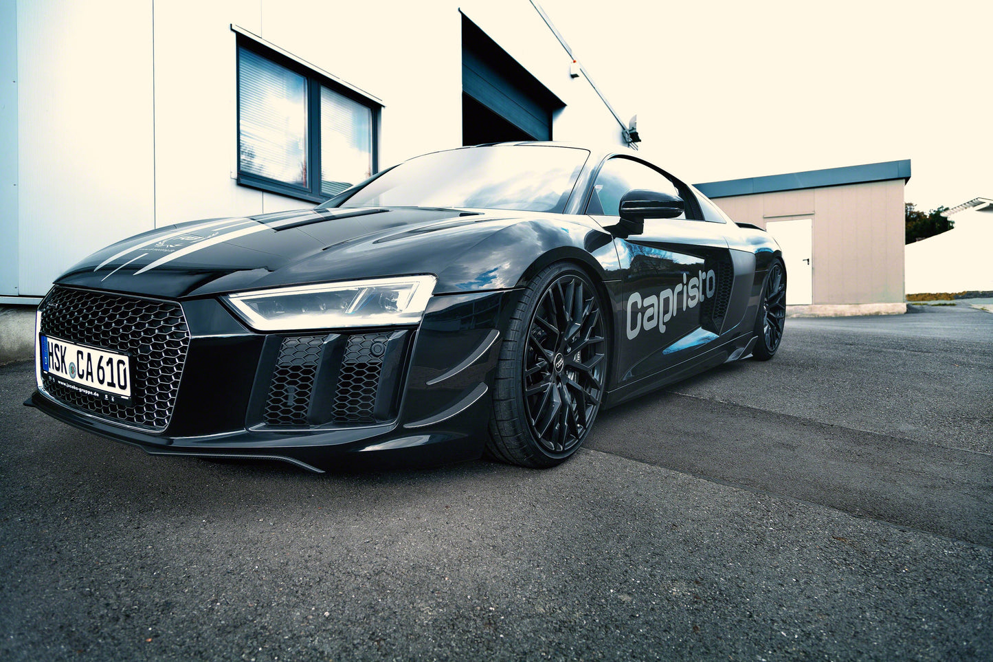 Capristo Audi R8 (Gen2) - Carbon Fiber Front Fins