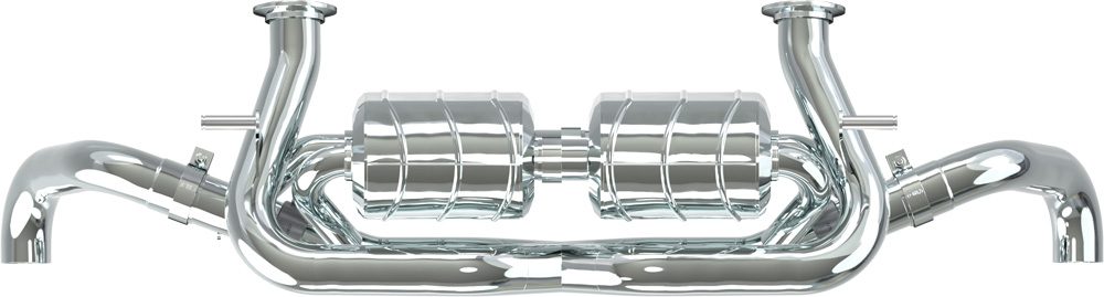 Capristo Audi R8 V8 (Facelift) - X Pipe Exhaust (CES3)
