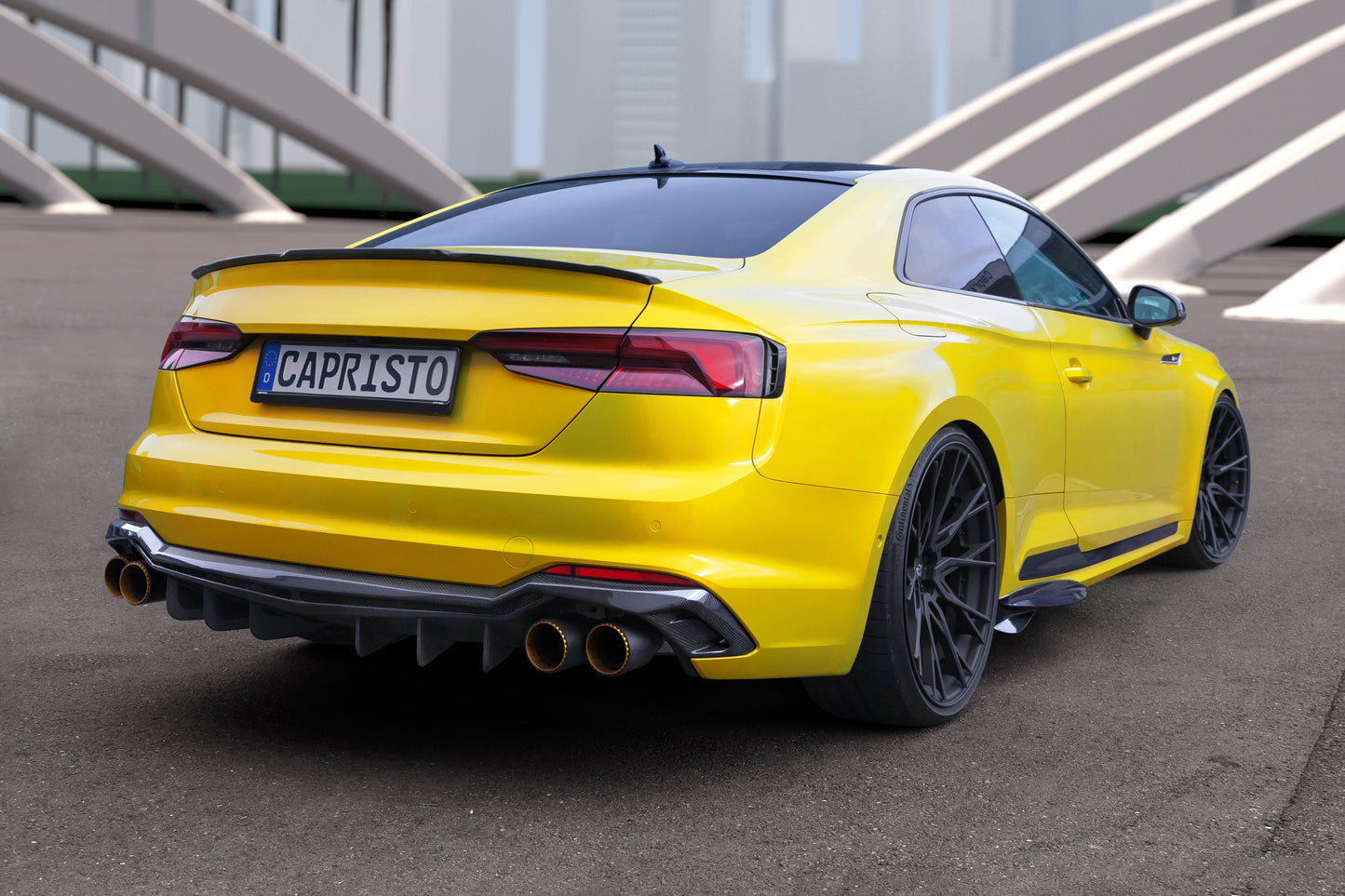 Capristo Audi RS5 (F5) - Carbon Fiber Rear Diffuser