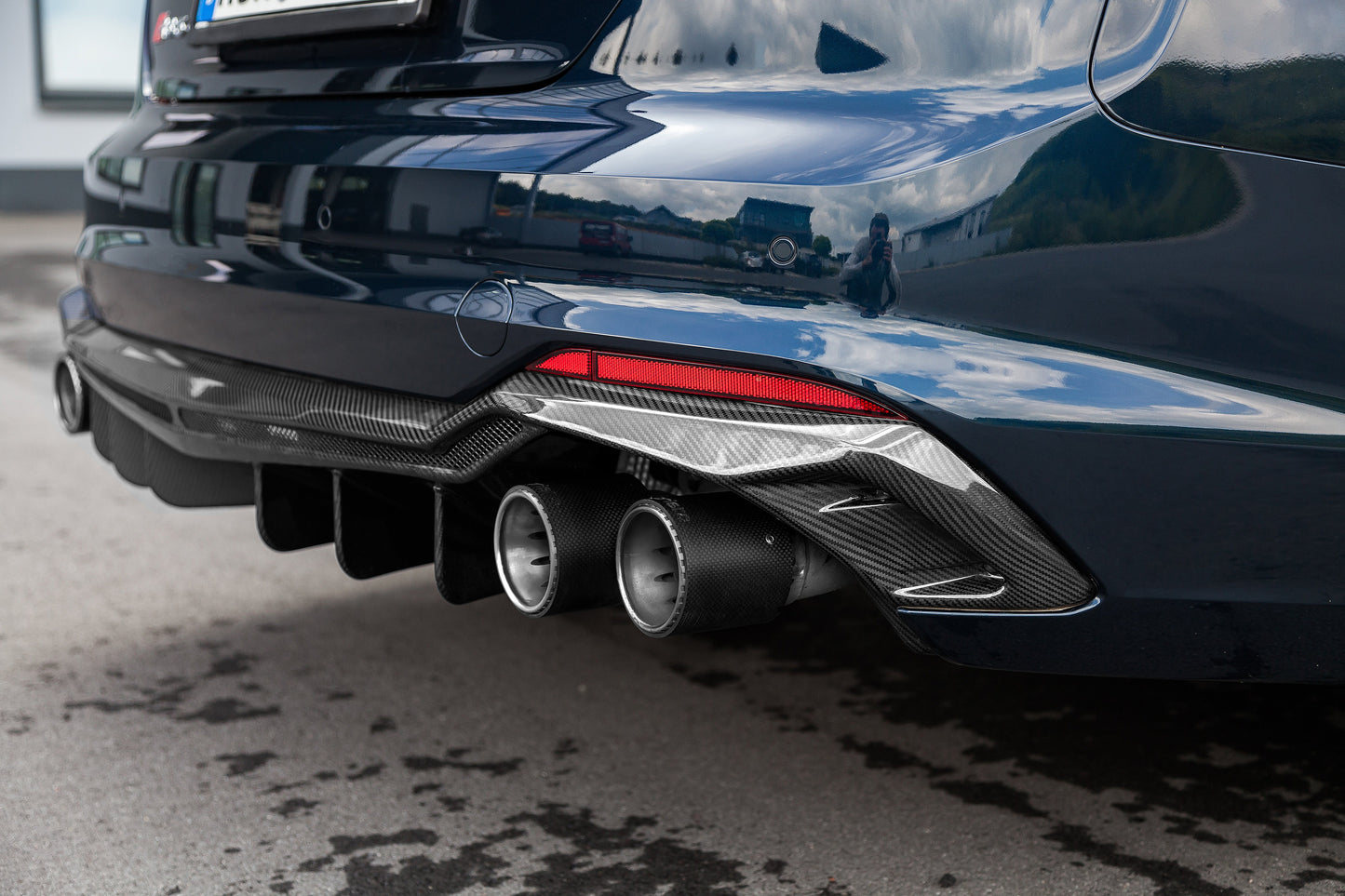 Capristo Audi RS5 (F5) - Carbon Fiber Rear Diffuser