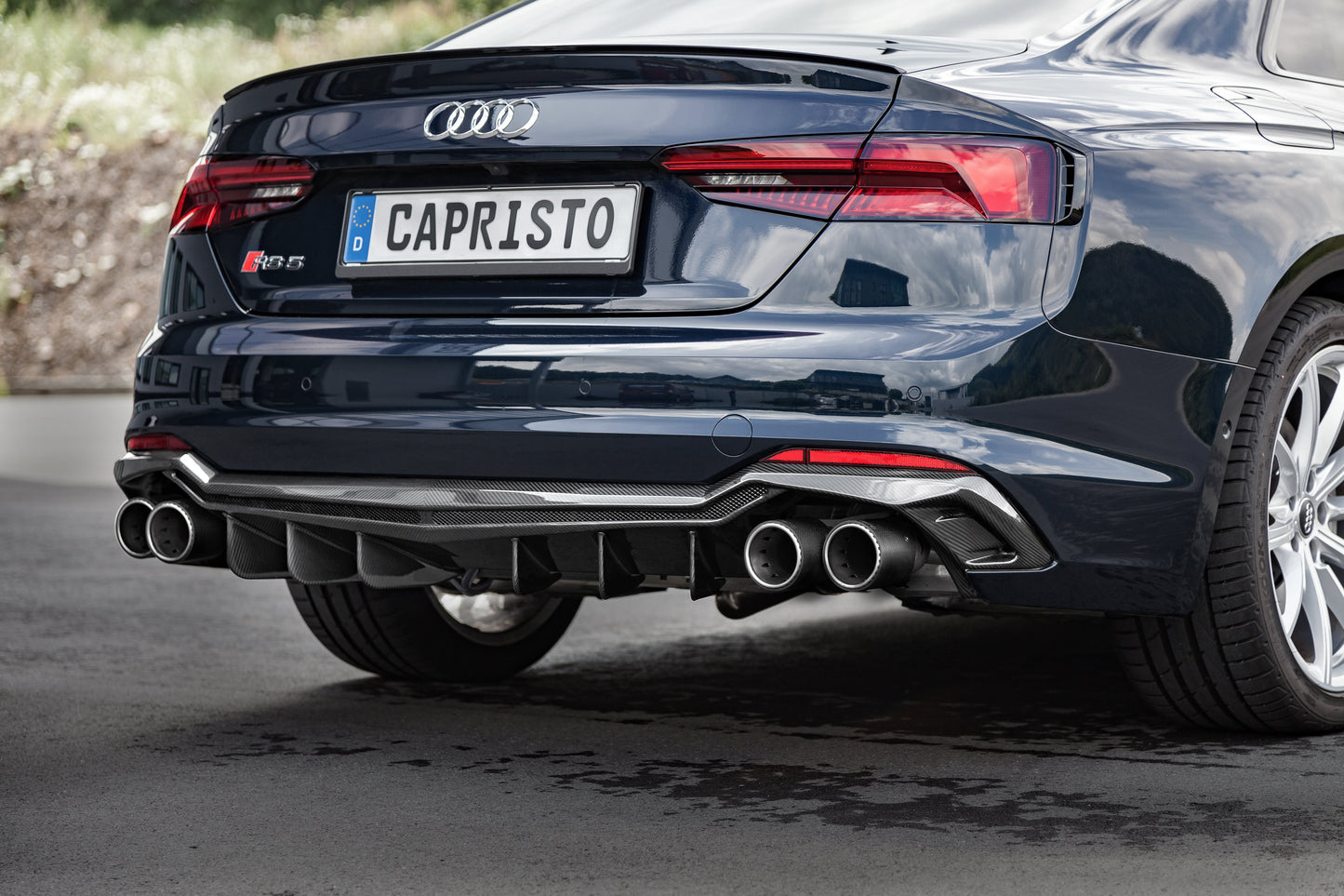 Capristo Audi RS5 (F5) - Carbon Fiber Rear Diffuser