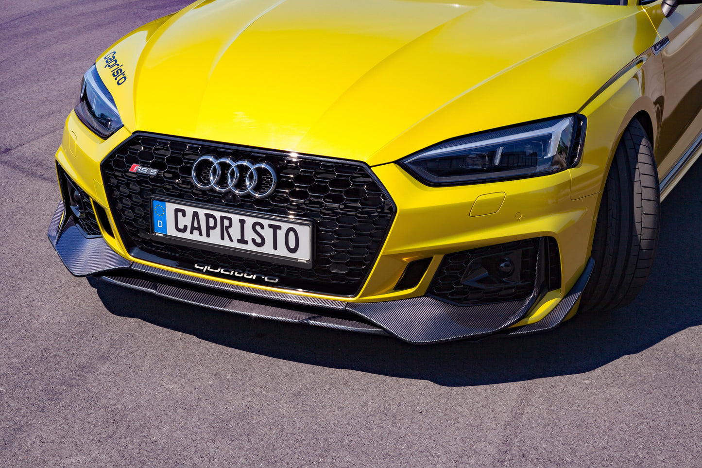 Capristo Audi RS4/5 (B9/F5) - Carbon Fiber Front Spoiler