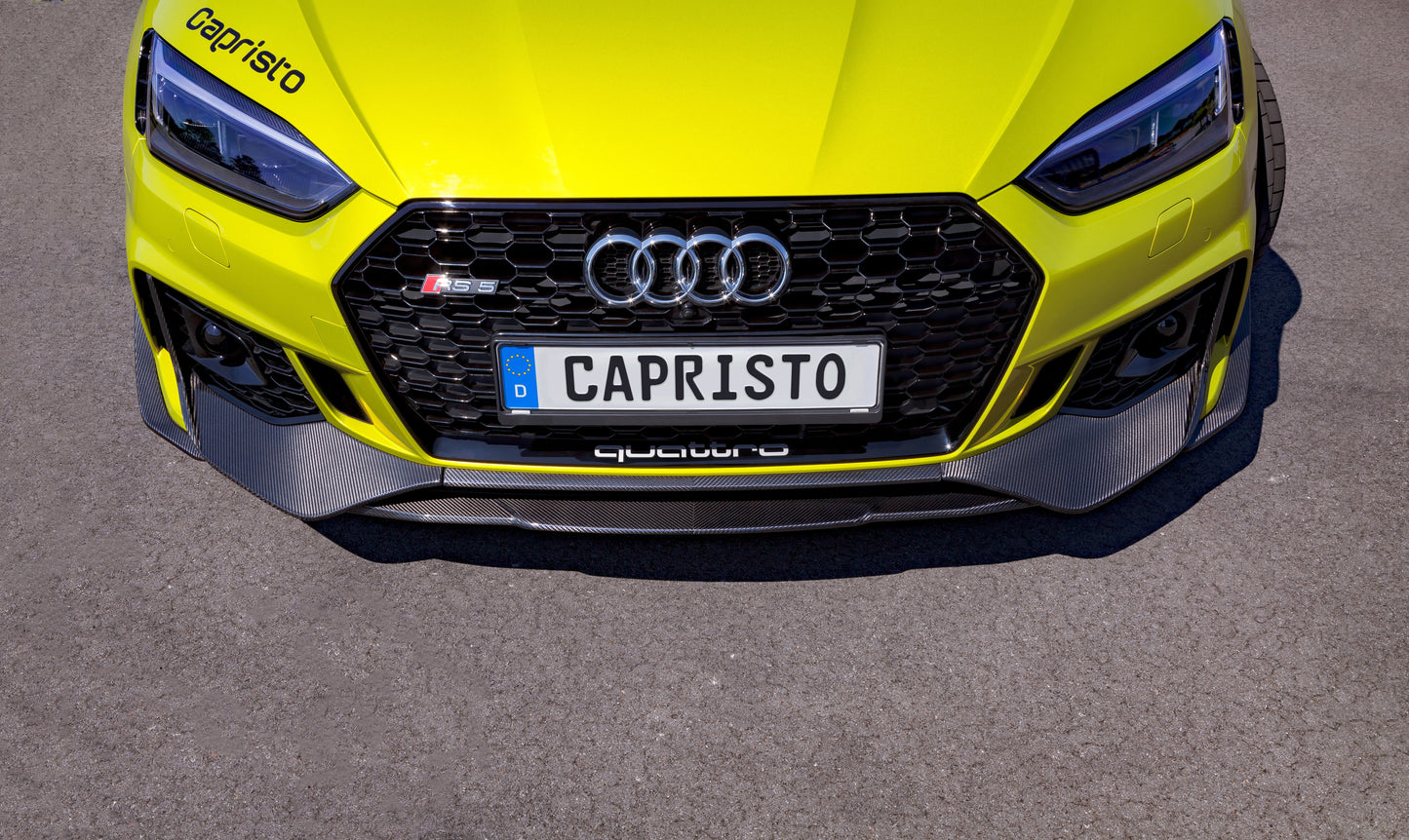 Capristo Audi RS4/5 (B9/F5) - Carbon Fiber Front Spoiler