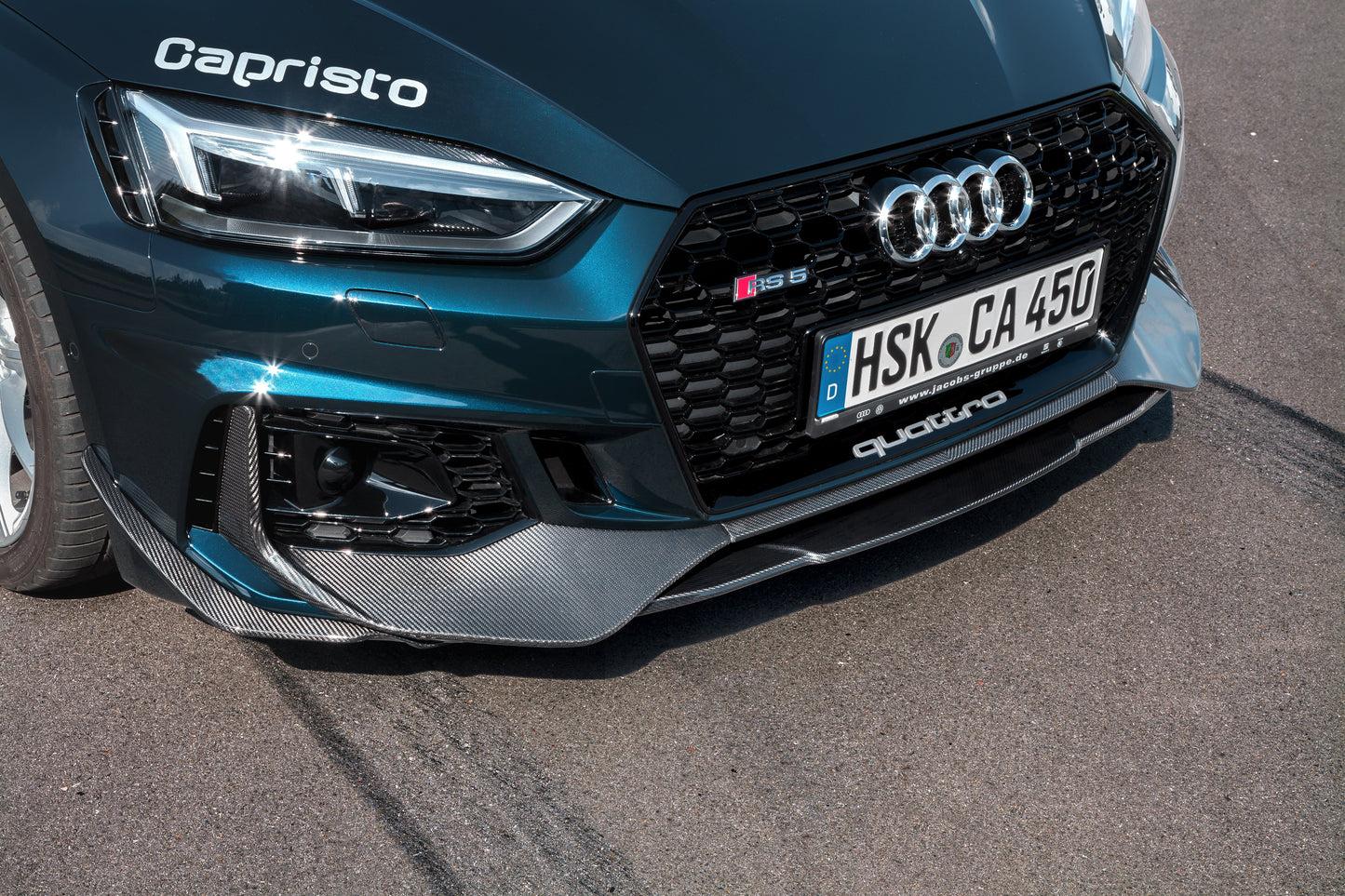 Capristo Audi RS4/5 (B9/F5) - Carbon Fiber Front Spoiler