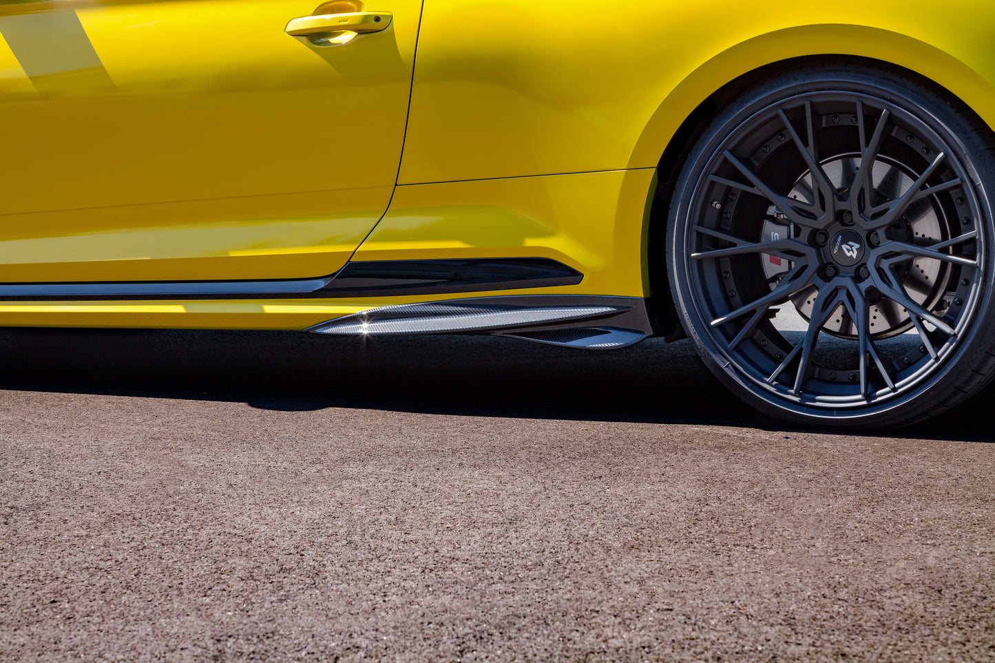 Capristo Audi RS5 (F5) Coupe - Carbon Fiber Side Fins