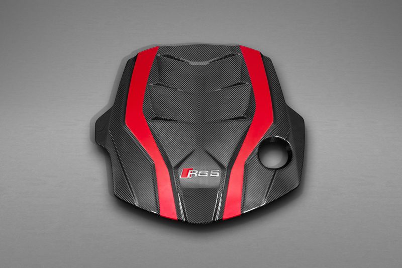Capristo Audi RS/S - Carbon Fiber Engine Cover