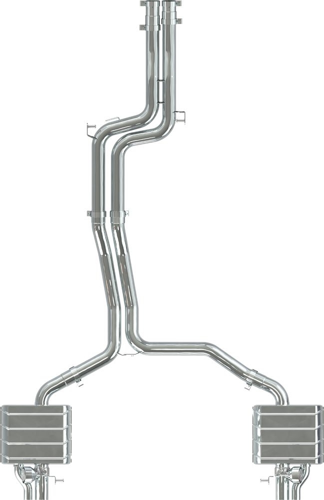 Capristo Audi RS6/7 (C7) - Valved Exhaust with Mid-Pipes (CES3)