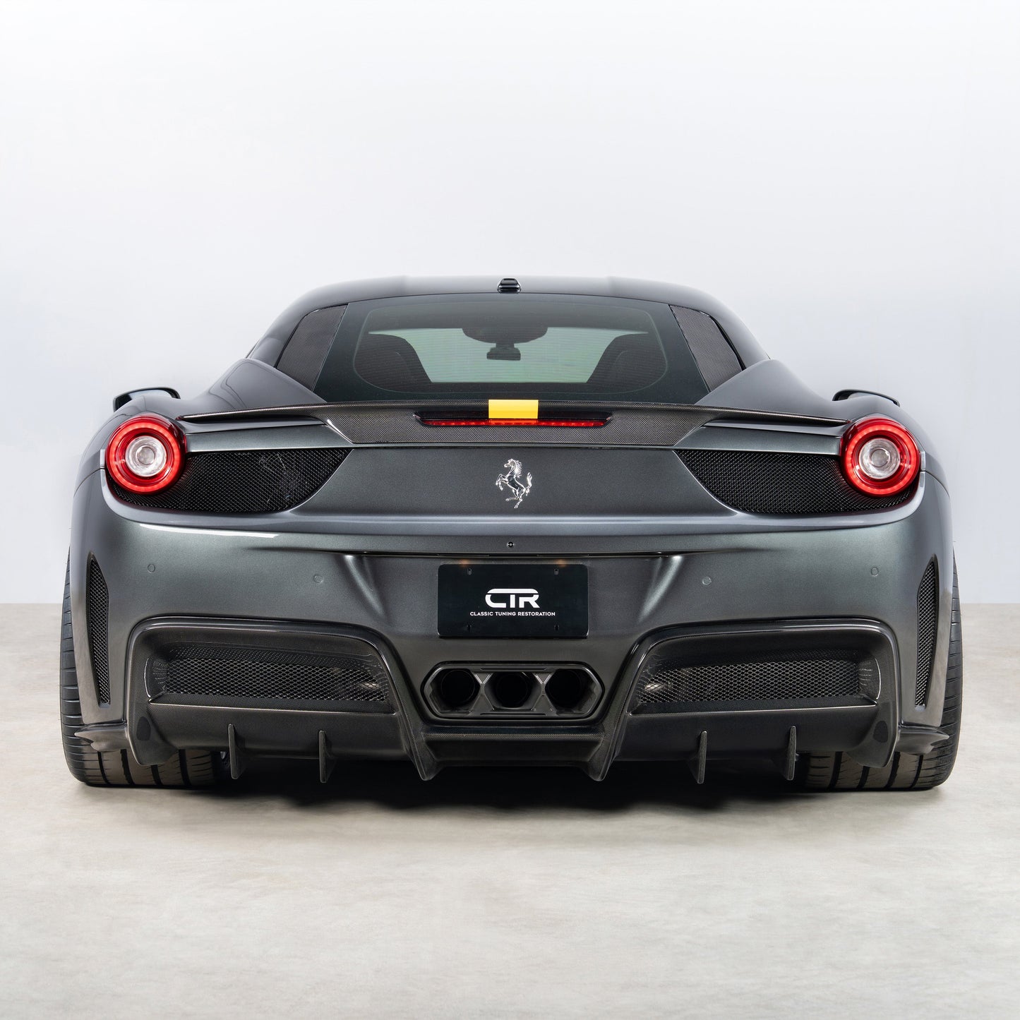 Vorsteiner Ferrari 458 CTR - Decklid Spoiler