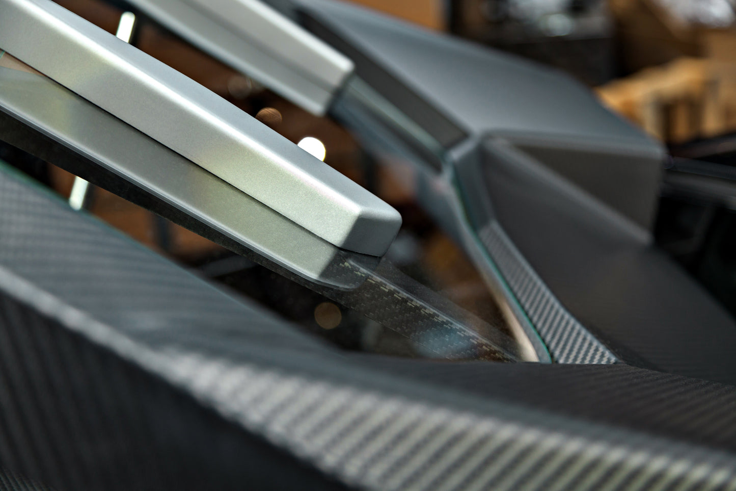 Capristo Lamborghini Huracan - Carbon Fiber + Glass Bonnet (No Scoops)