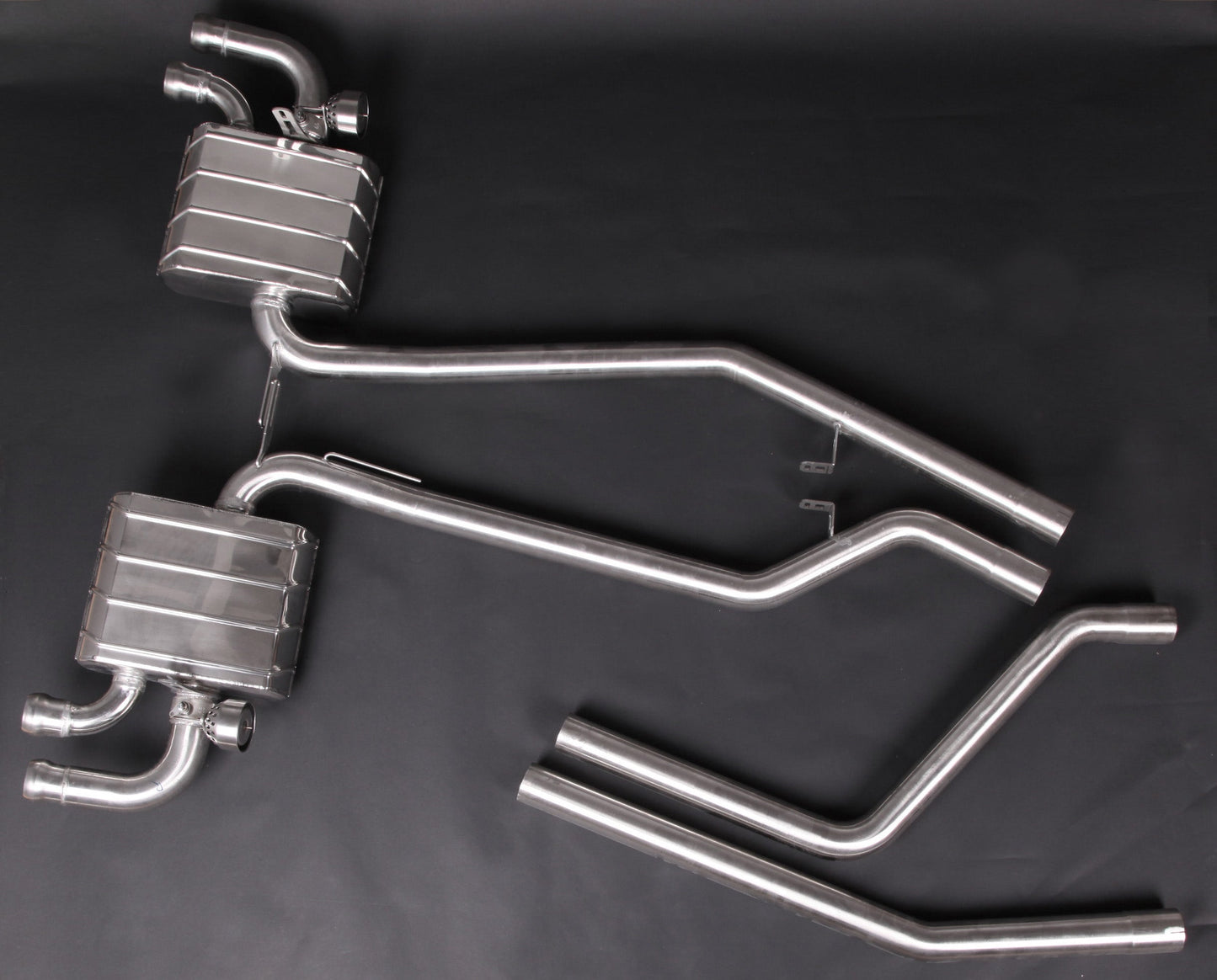 Capristo Porsche 958.1 Cayenne V8 GTS - Valved Exhaust w Mid-Silencer Spare Pipes (CES3)
