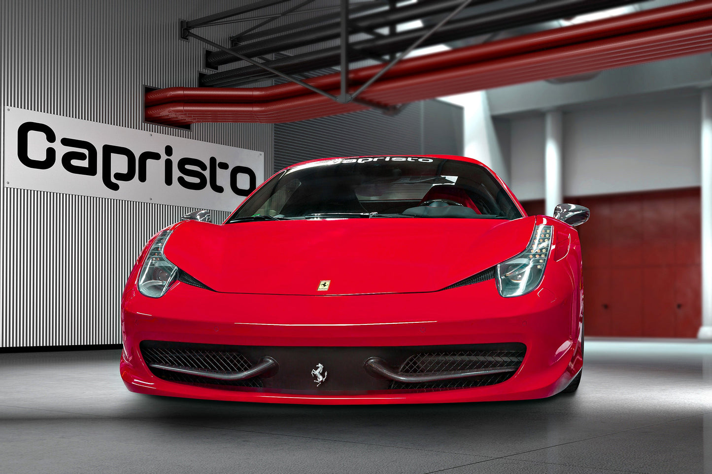 Capristo Ferrari 458 Italia/Spider - Carbon Fiber Front Wings