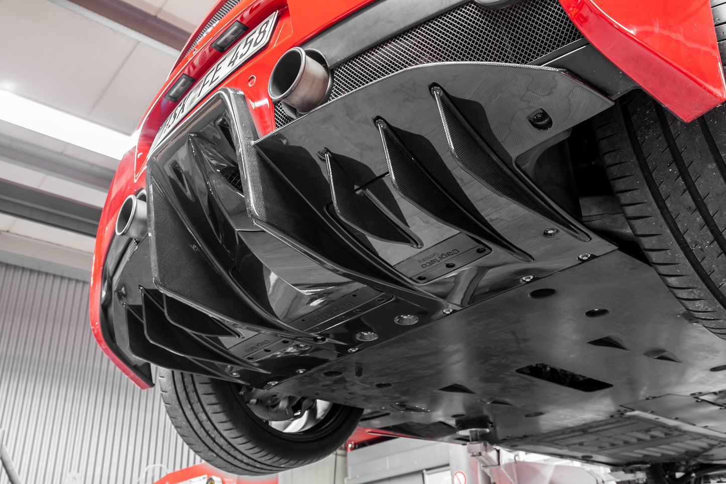 Capristo Ferrari 458 Speciale - Carbon Fiber Rear Diffuser