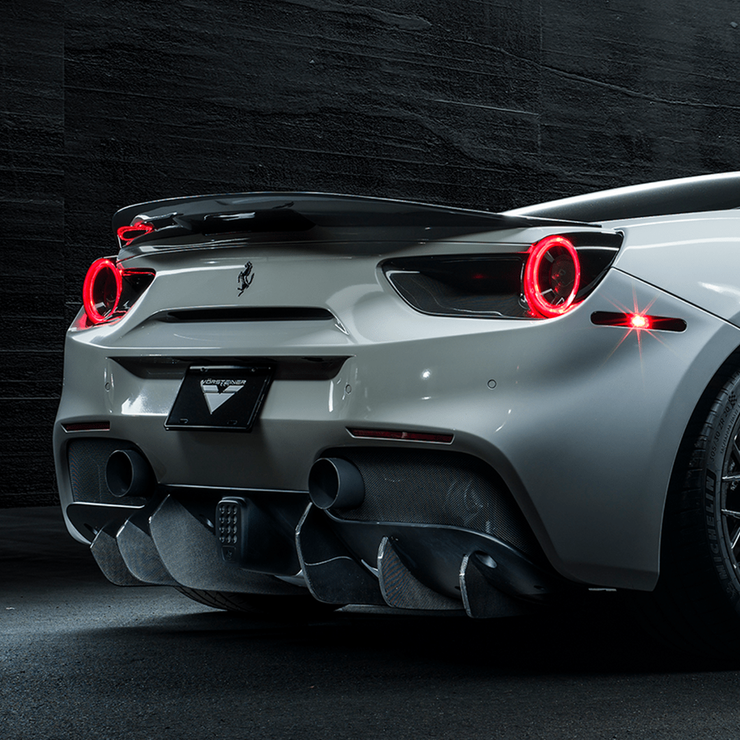 Vorsteiner Ferrari 488 Diavolo Carbon Fiber Decklid Spoiler