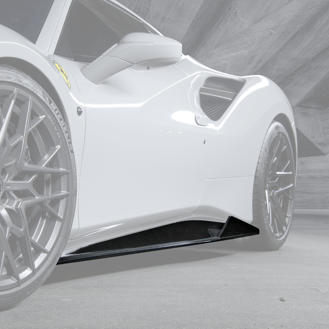 Vorsteiner Ferrari 488 Diavolo Carbon Fiber Sideskirts