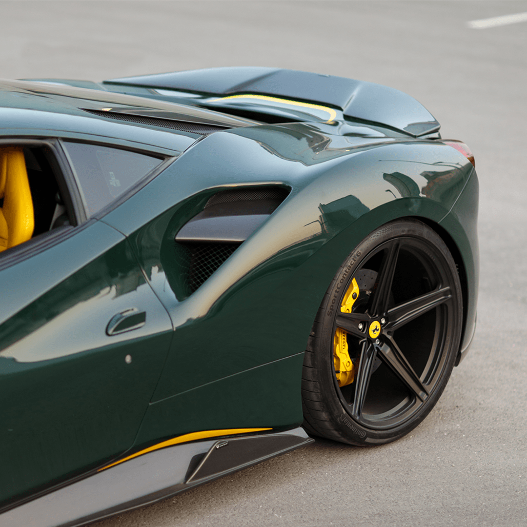 Vorsteiner Ferrari 488 Diavolo Carbon Fiber Sideskirts