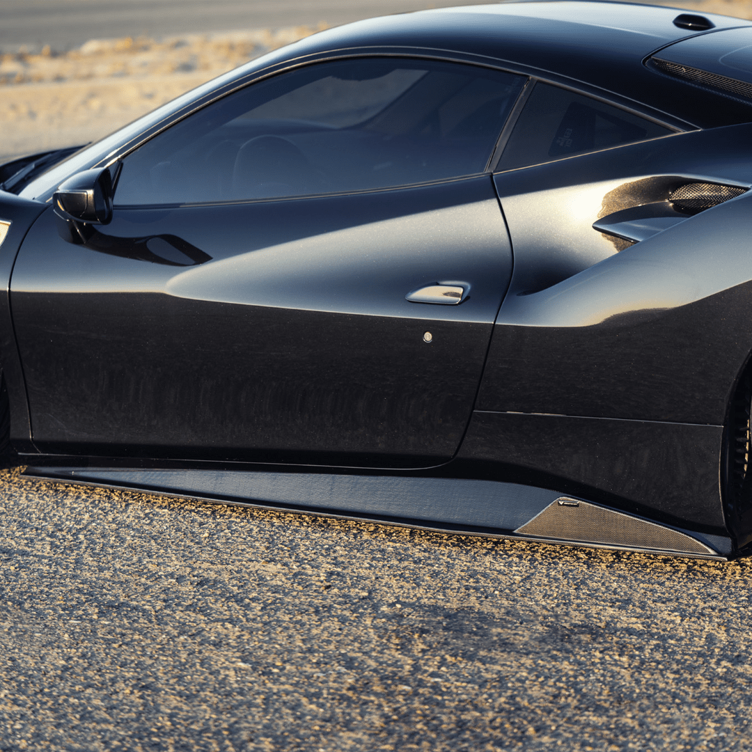 Vorsteiner Ferrari 488 Diavolo Carbon Fiber Sideskirts