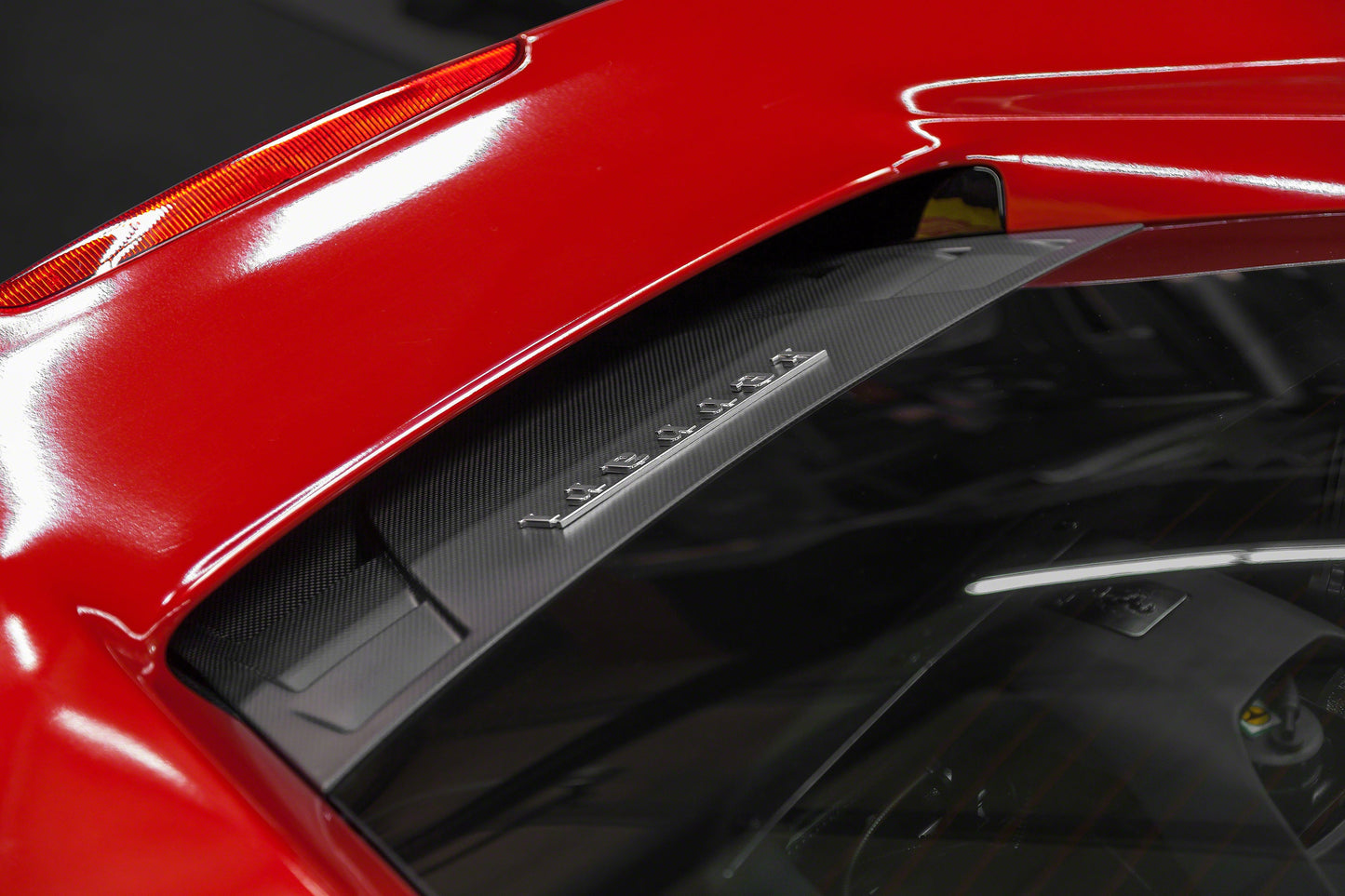 Capristo Ferrari 488 GTB - Carbon Fiber Rear Air Guide