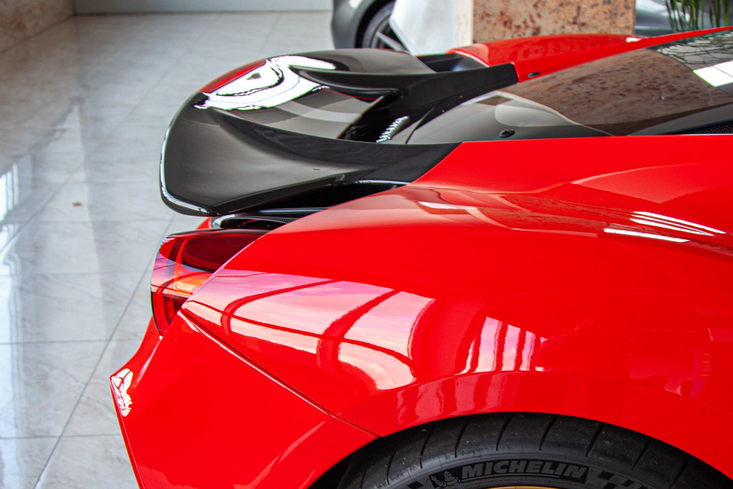Capristo Ferrari 488 Pista (Coupe) - Carbon Fiber Rear Wing