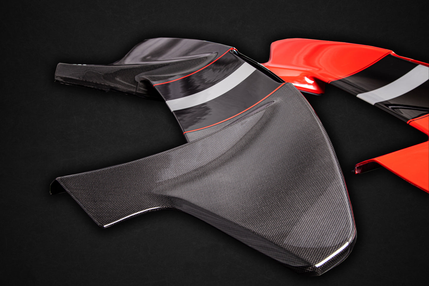 Capristo Ferrari 488 Pista (Coupe) - Carbon Fiber Rear Wing