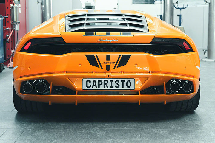 Capristo Lamborghini Huracan - Carbon Fiber + Glass Bonnet (No Scoops)