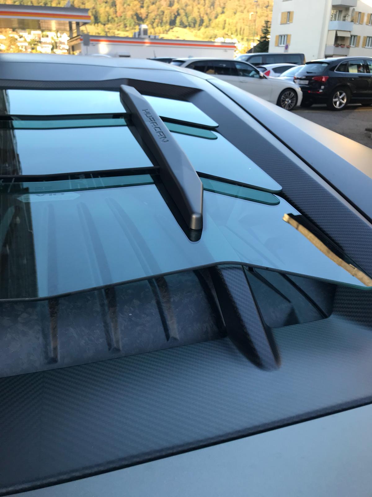 Capristo Lamborghini Huracan - Carbon Fiber + Glass Bonnet (No Scoops)