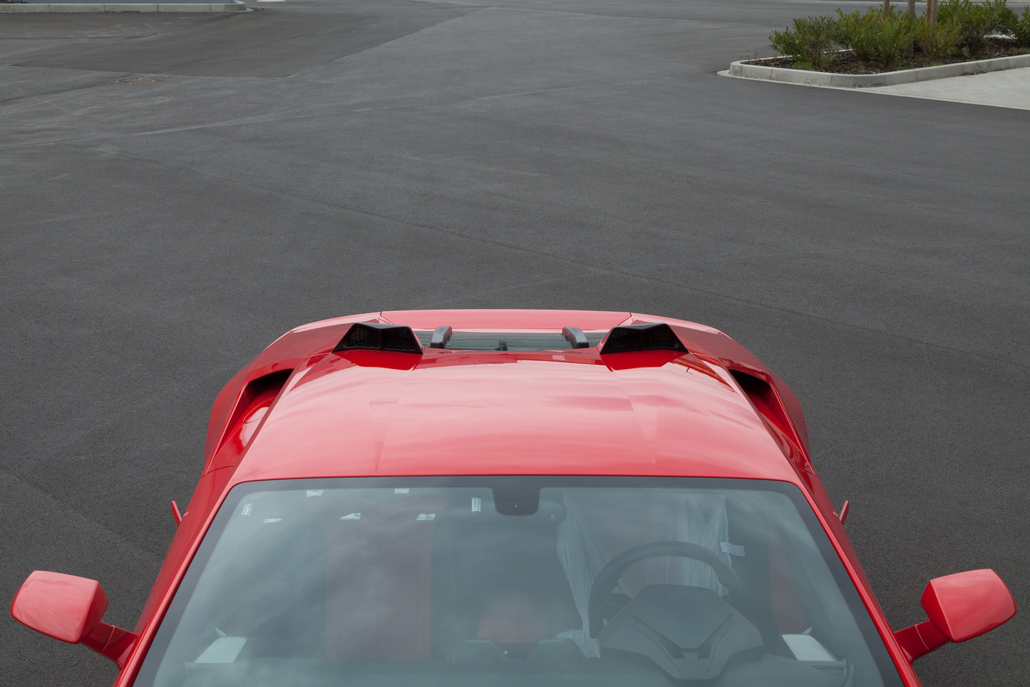 Capristo Lamborghini Huracan - Carbon Fiber + Glass Bonnet (With Scoops)