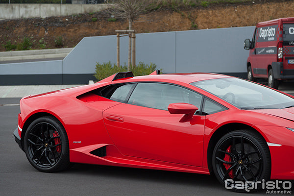 Capristo Lamborghini Huracan - Carbon Fiber + Glass Bonnet (With Scoops)