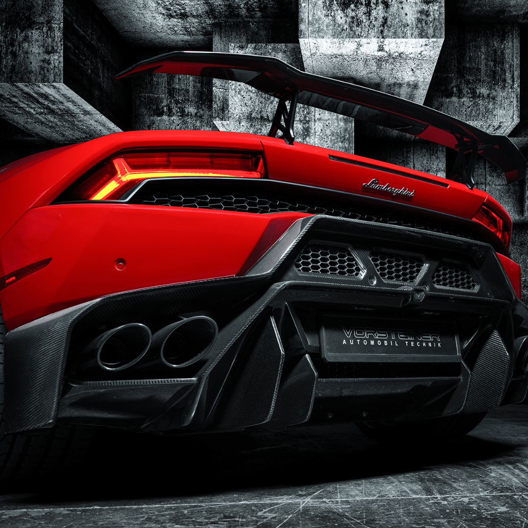 Vorsteiner Lamborghini Huracan Novara Edizione Aero Rear Bumper w/ Rear Diffuser