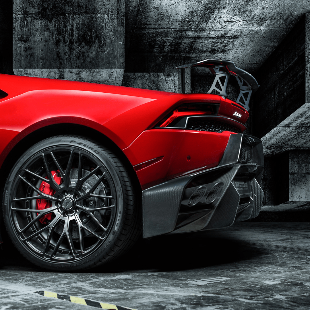 Vorsteiner Lamborghini Huracan Novara Edizione Aero Rear Bumper w/ Rear Diffuser