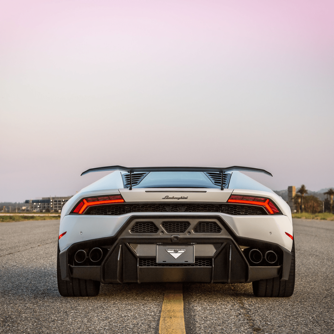 Vorsteiner Lamborghini Huracan Novara Edizione Aero Rear Bumper w/ Rear Diffuser