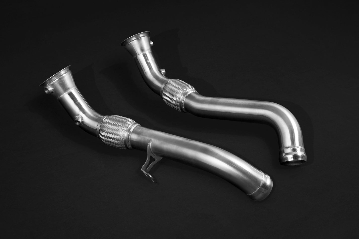 Capristo Mclaren (M838T/E) - Cat Spare Downpipes + Heat Protection
