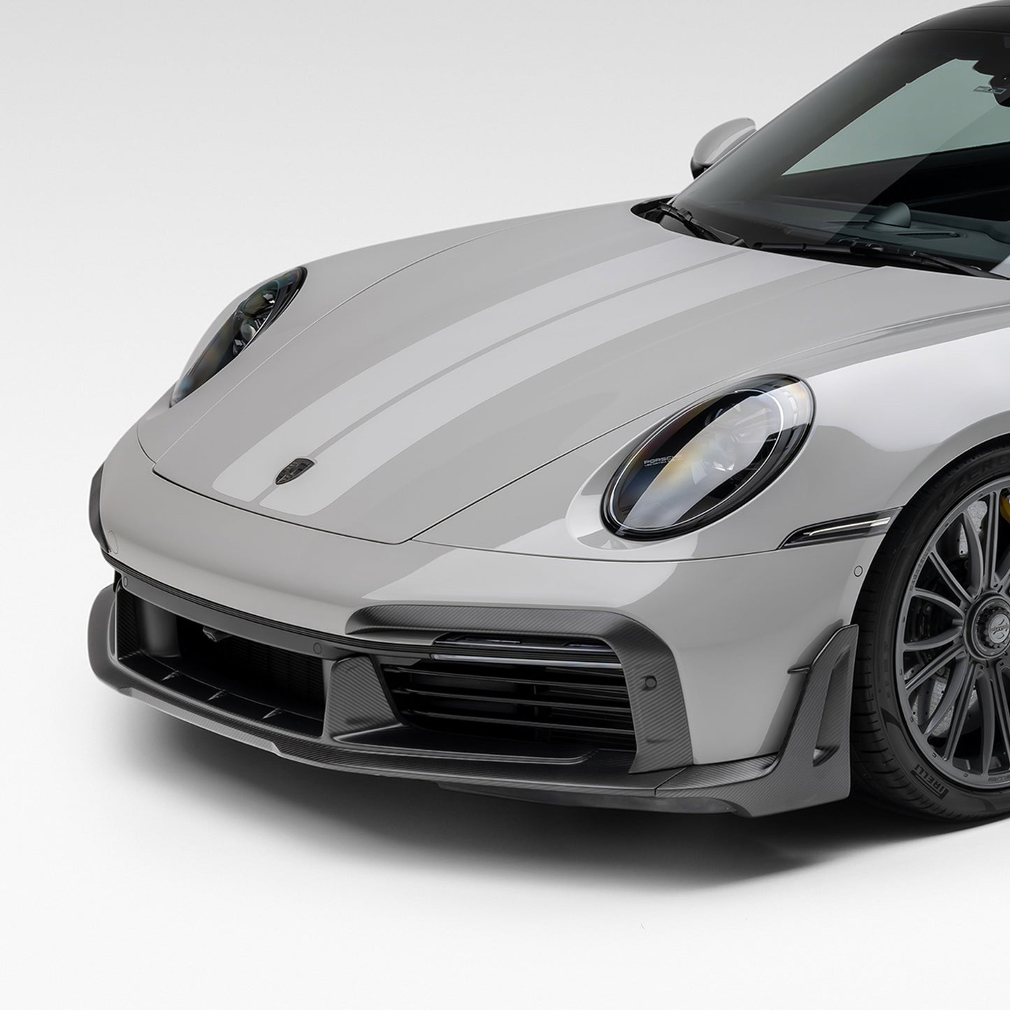 Vorsteiner Porsche 992 Turbo S Aero Front Spoiler w/ Winglets