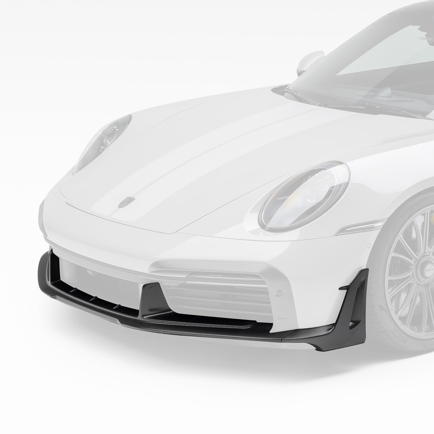Vorsteiner Porsche 992 Turbo S Aero Front Spoiler w/ Winglets
