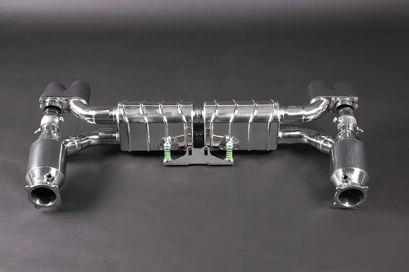 Capristo Porsche 997.1 Turbo/S/GT2 + 997.2 GT2RS - Valved Exhaust + Sport Cats (CES3)