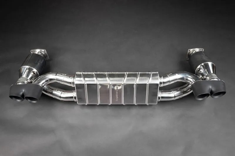Capristo Porsche 997.2 Turbo/S - Valved Exhaust + Cat Spare Pipes (CES3)