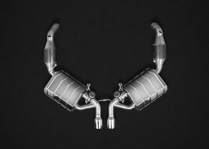 Capristo Porsche 987.2 Boxster/Cayman - Valved Exhaust + 250 Cell Sport Cats (CES3)