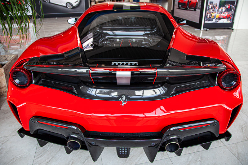 Capristo Ferrari 488 Pista - Carbon Fiber Rear Bumper