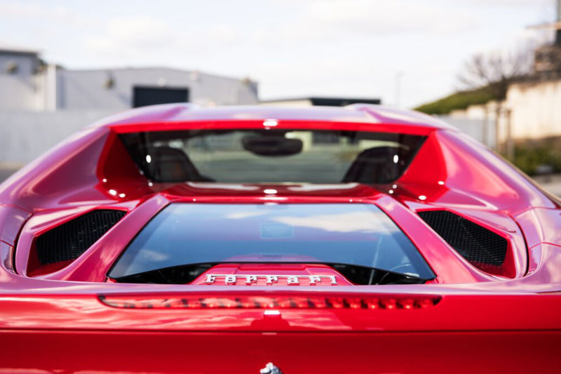 Capristo Ferrari 488GTS/Pista - Carbon Fiber + Glass Bonnet (Design S)