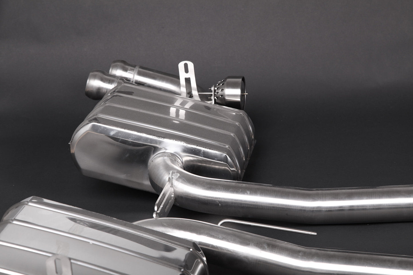 Capristo Porsche 958.1 Cayenne Turbo/S ('10-14) - ECE Valved Exhaust + MidPipes (CES3)