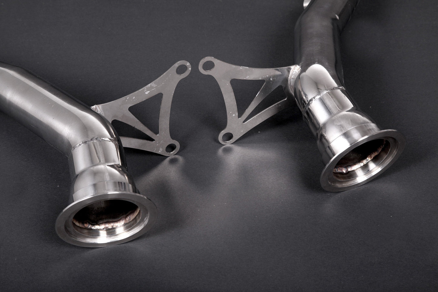 Capristo Ferrari 458 - Cat Spare Pipes + Heat Protection