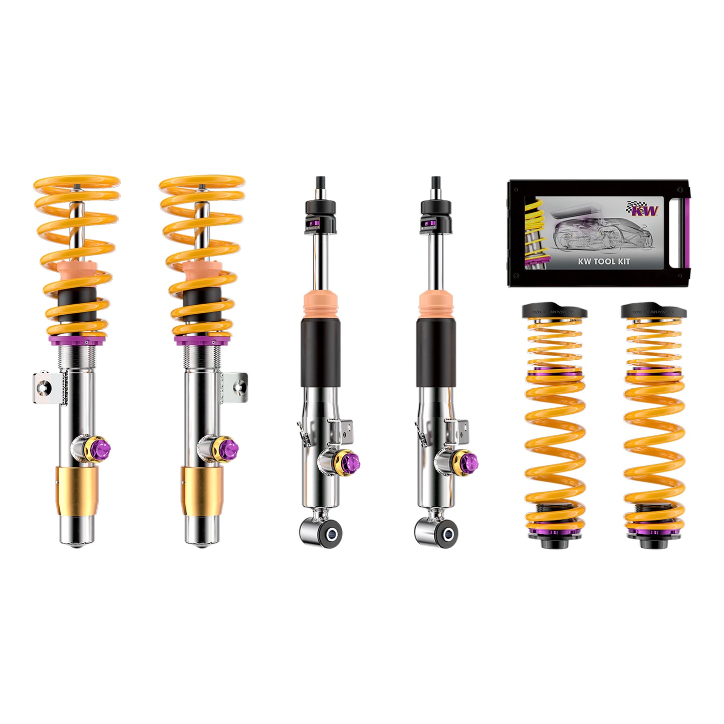 KW McLaren 720S COILOVER KIT V4 BUNDLE - 3A7200EB
