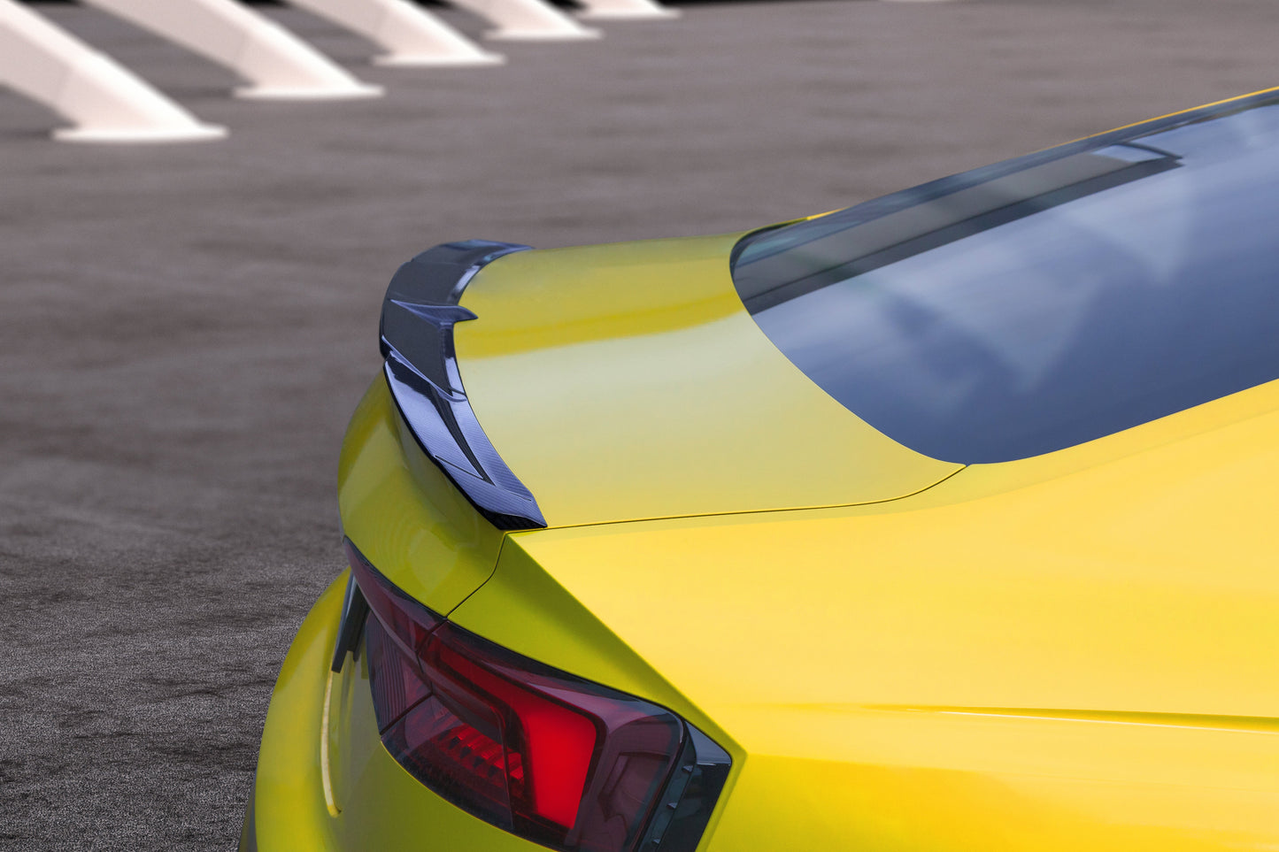 Capristo Audi RS5/S5 (F5/B9) - Carbon Fiber Rear Decklid Spoiler