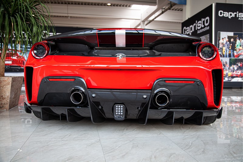 Capristo Ferrari 488 Pista (Coupe) - Carbon Fiber Rear Wing