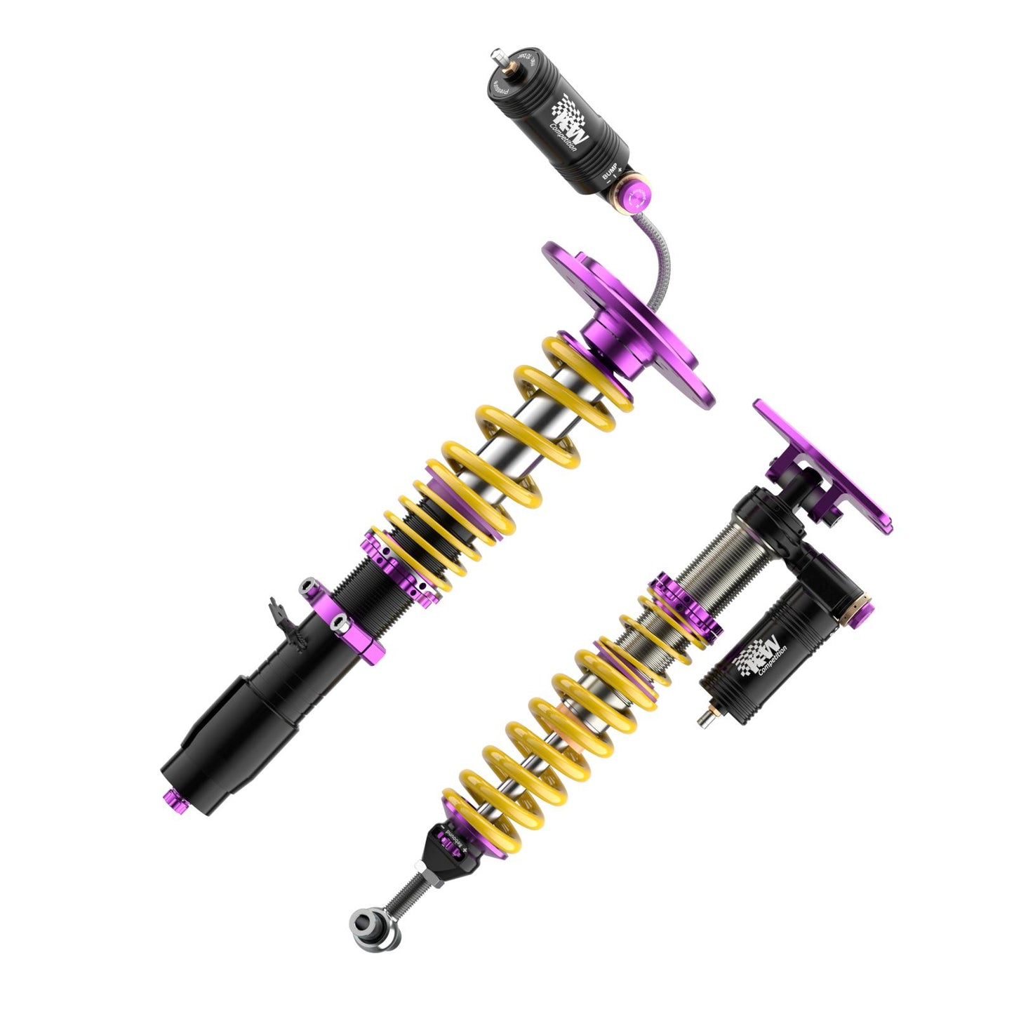 KW McLaren 720S V4 RACING KIT (R-COMPOUND; REAR COILOVER CONV.) - 39720338