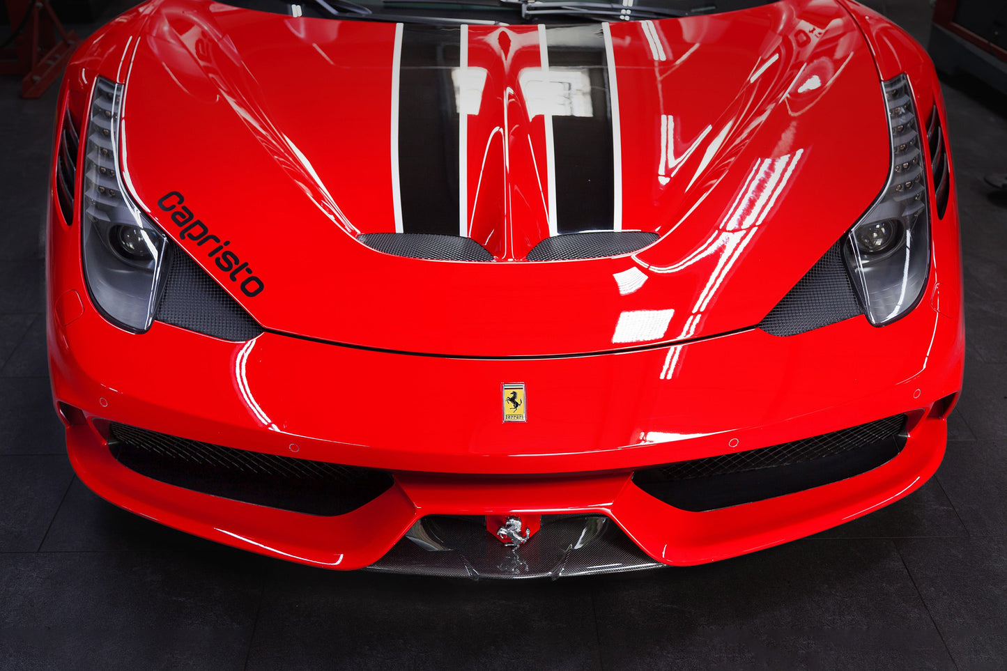 Capristo Ferrari 458 Speciale - Carbon Fiber Front Spoiler
