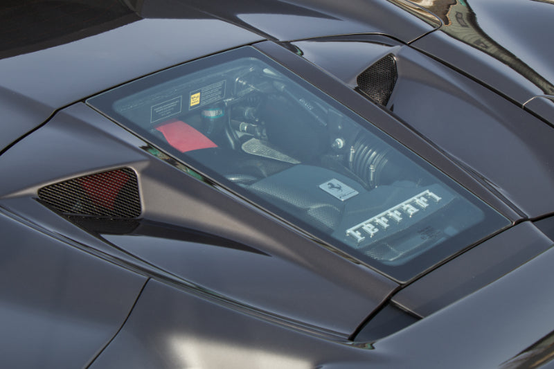 Capristo Ferrari F8 Spider - Carbon Fiber + Glass Bonnet